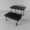 39d686f135274734ae985680bcaacdd9-goods.webp 2 Tier Adjustable Step Stool Bed Ladder
